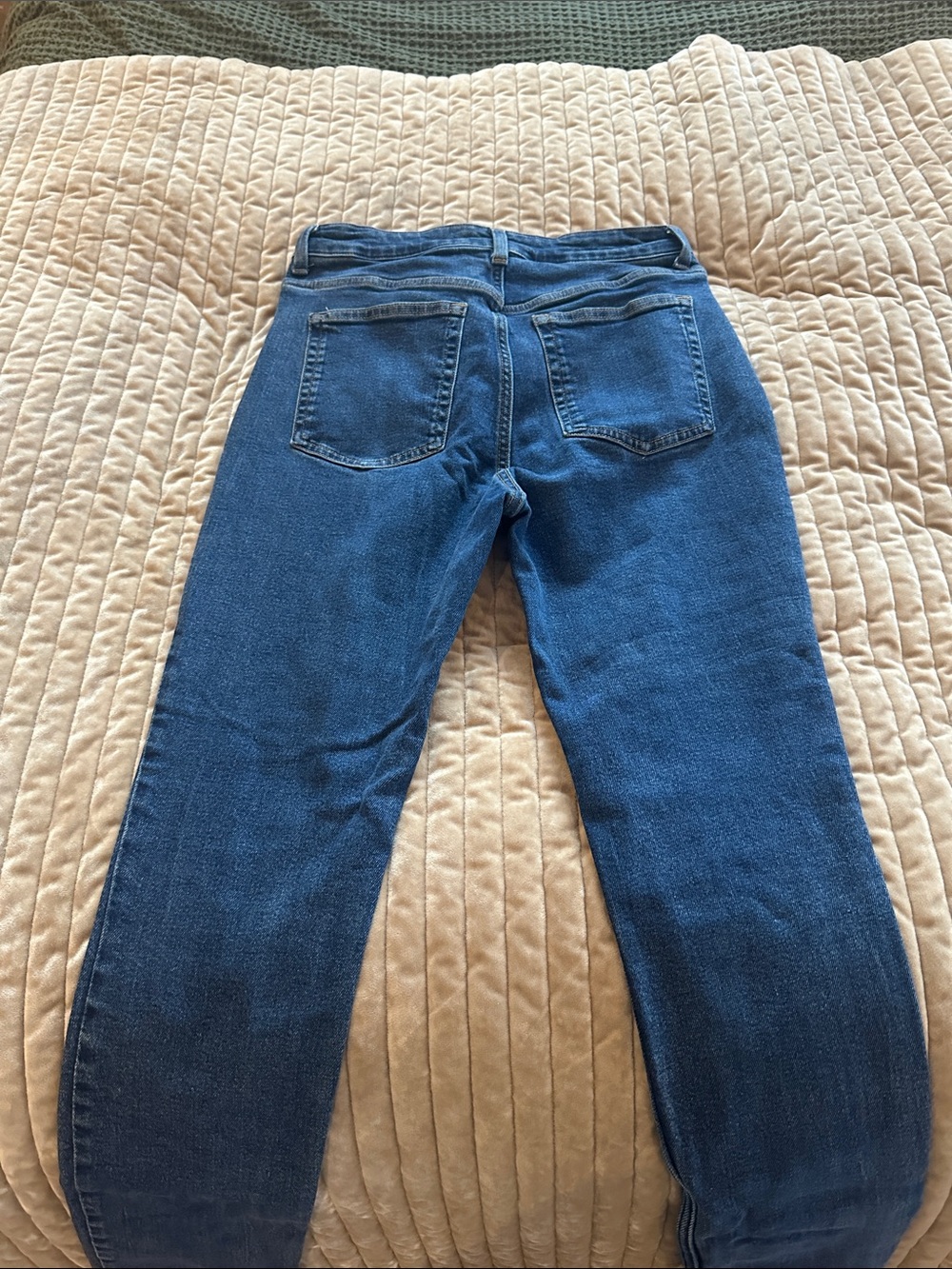 H&M Women's Skinny Jeans in Dark Blue